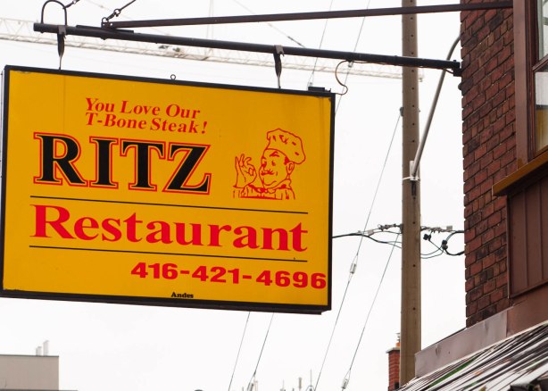Ritz restaurant, Toronto